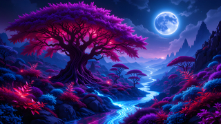 Fantasy Alien Background