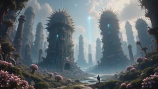 AI Alien Wallpaper HD
