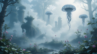 Fantasy Alien Background