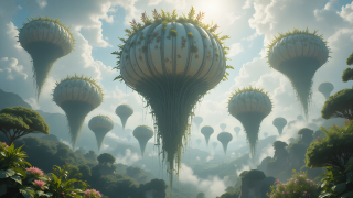 Fantasy Alien Background